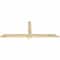 Ekena Millwork Eugene Rough Sawn Timber Gable Bracket, Douglas Fir, 72"W x 27"H x 2"D x 4"F, 9/12 Pitch GBW072X27X0204EUG00RDF - alternate 3